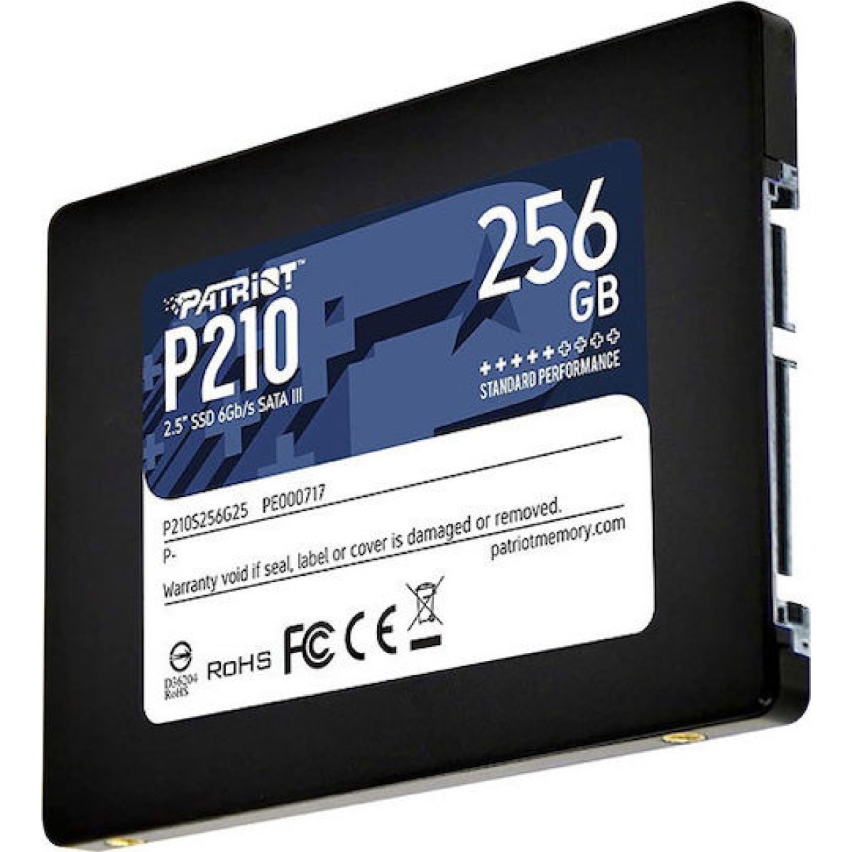 Patriot P210 SSD 256GB 2.5'' SATA III