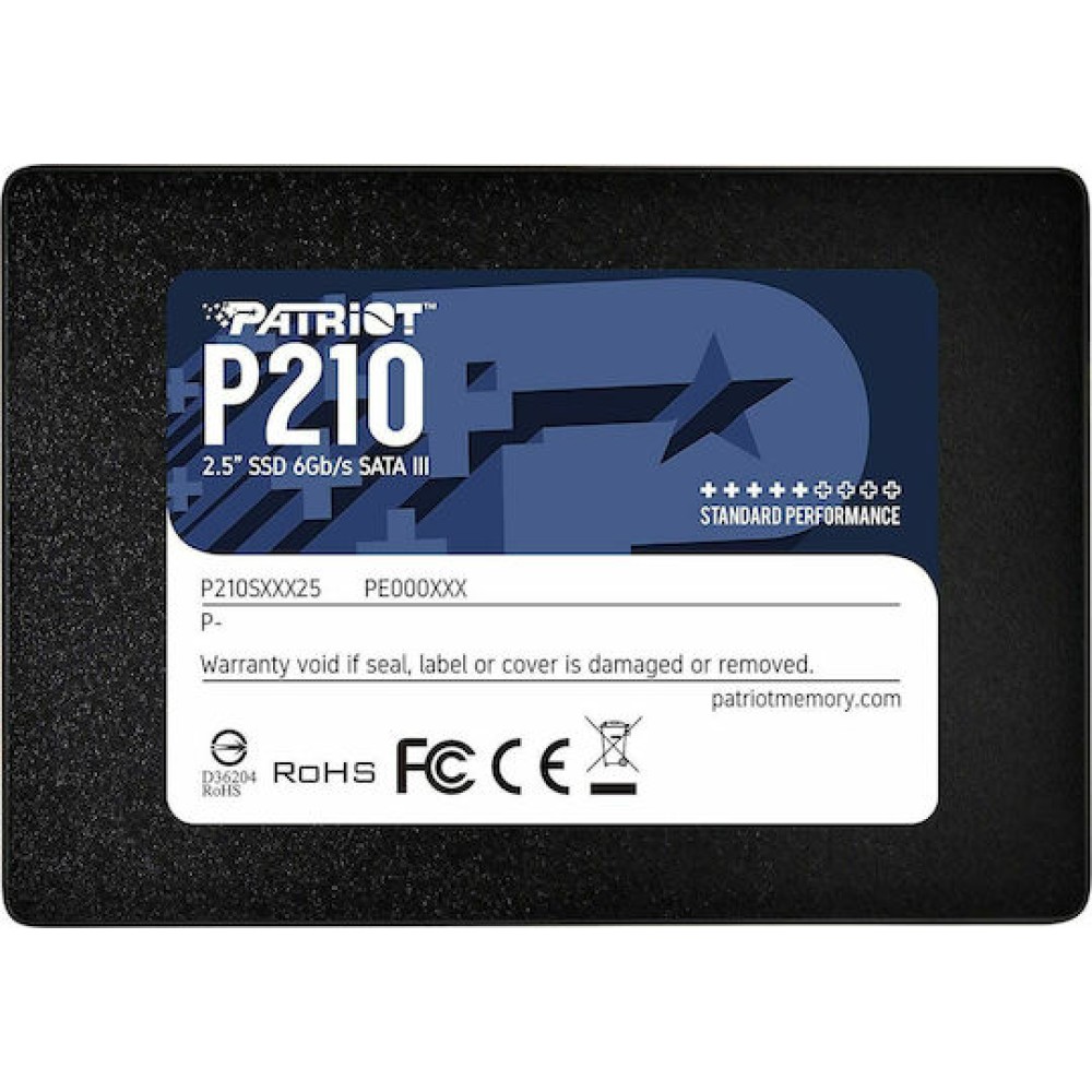 Patriot P210 SSD 256GB 2.5'' SATA III