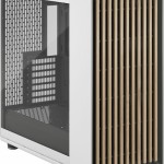 Fractal Design FD-C-NOR1X-04 Gaming Midi Tower Κουτί Υπολογιστή με Πλαϊνό Παράθυρο Chalk White