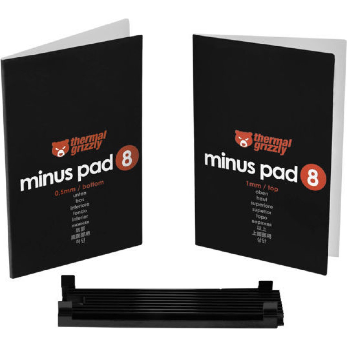 Thermal Grizzly Tg-m2ssd-abr Radiator Μαύρο