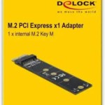 DeLock Κάρτα PCIe σε θύρα PCI-E / M.2