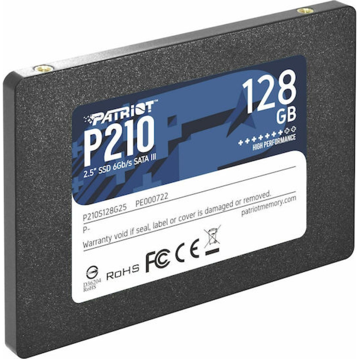 Patriot P210 SSD 128GB 2.5'' SATA III