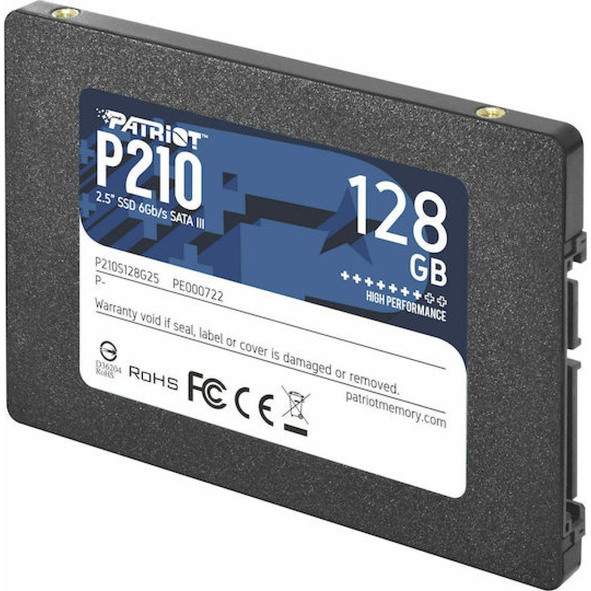 Patriot P210 SSD 128GB 2.5'' SATA III