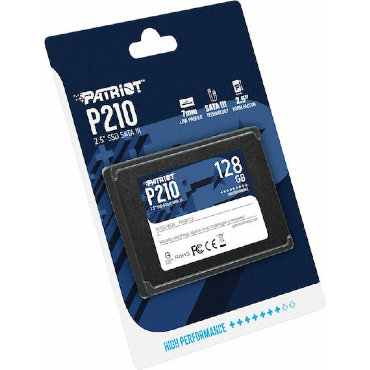Patriot P210 SSD 128GB 2.5'' SATA III