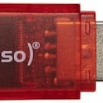 Intenso Rainbow Line 128GB USB 2.0 Stick Κόκκινο