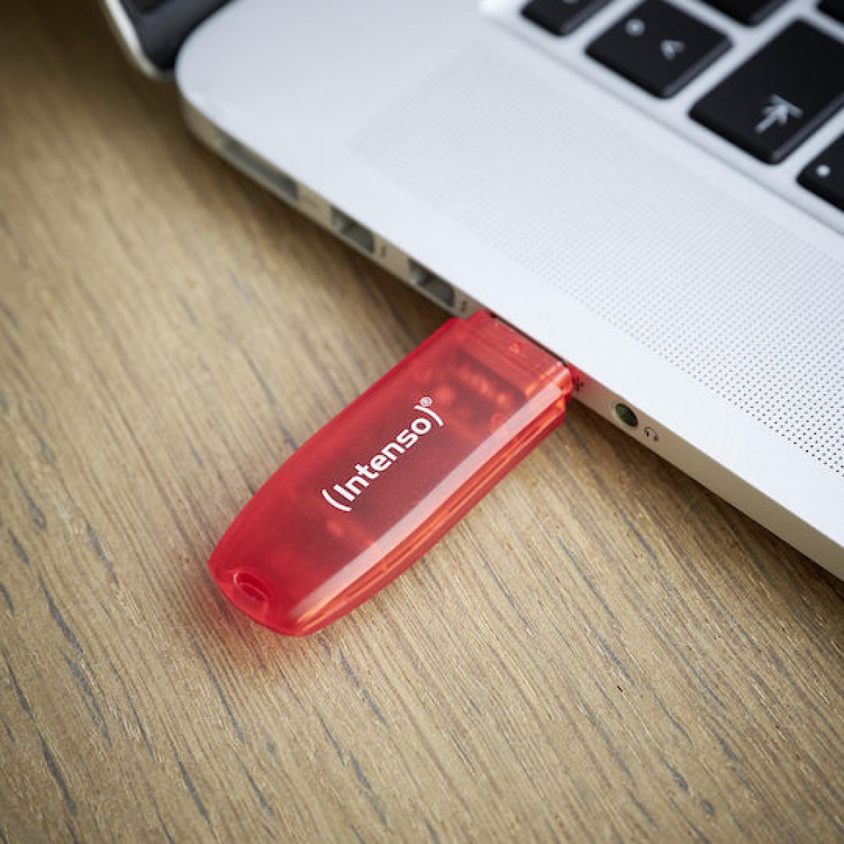 Intenso Rainbow Line 128GB USB 2.0 Stick Κόκκινο