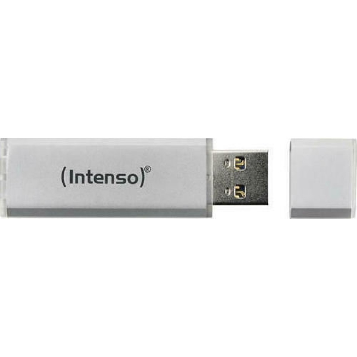 Intenso Flash Line 64GB USB 3.1 Stick με σύνδεση USB-C Λευκό