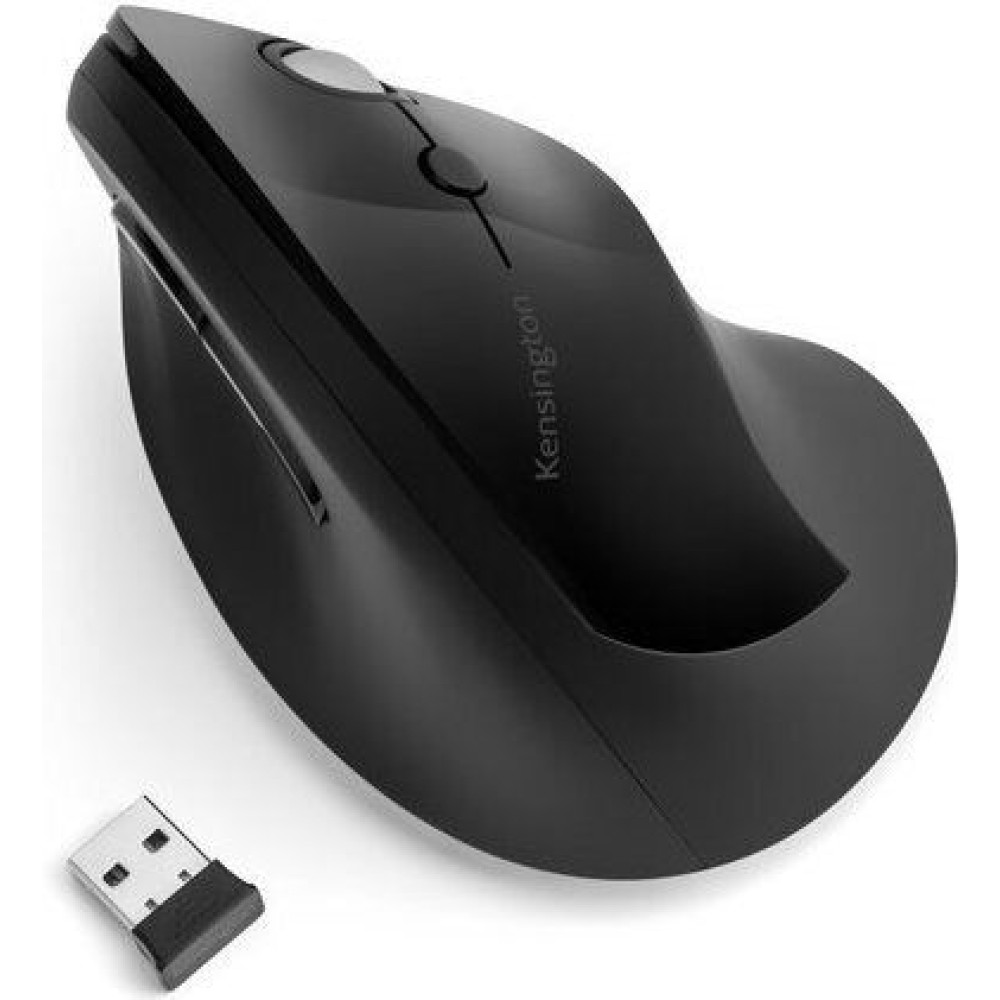 Kensington Pro Fit Ergo Vertical Ασύρματο Εργονομικό Ποντίκι Μαύρο