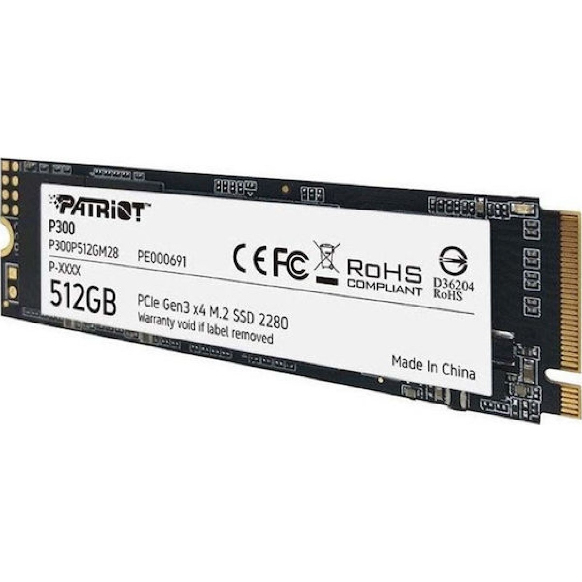 Patriot P300 SSD 256GB M.2 NVMe PCI Express 3.0