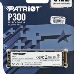 Patriot P300 SSD 512GB M.2 NVMe PCI Express 3.0