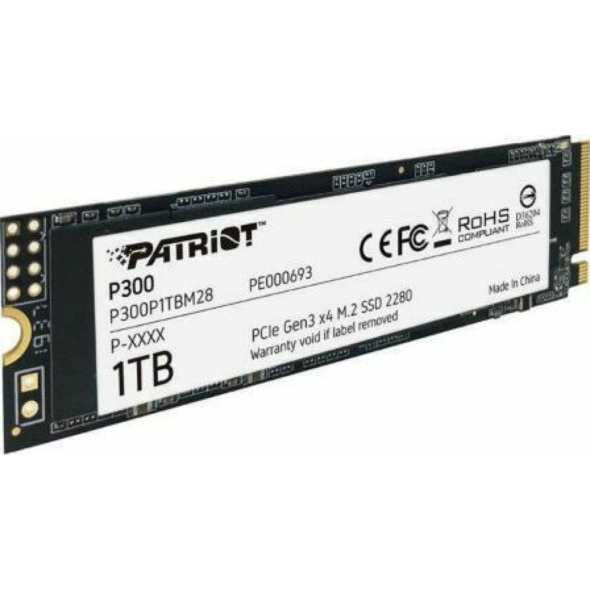 Patriot P300 SSD 1TB M.2 NVMe PCI Express 3.0