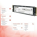 Patriot P300 SSD 1TB M.2 NVMe PCI Express 3.0