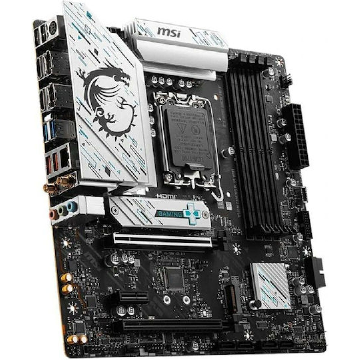 MSI B760M Gaming Plus WIFI Motherboard Micro ATX με Intel 1700 Socket 911-7D99-017 7D99-017R