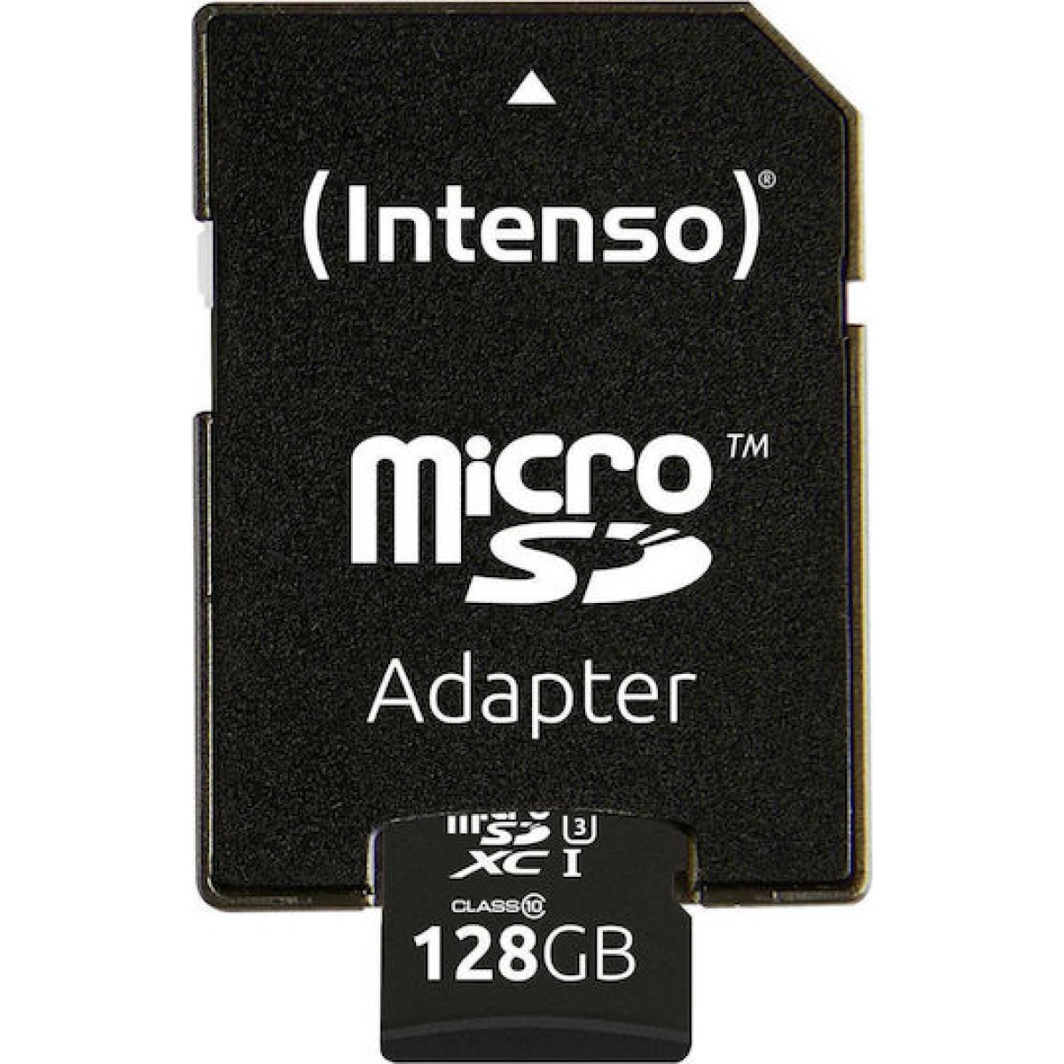 Intenso Professional microSDXC 128GB Class 10 U3 UHS-I με αντάπτορα