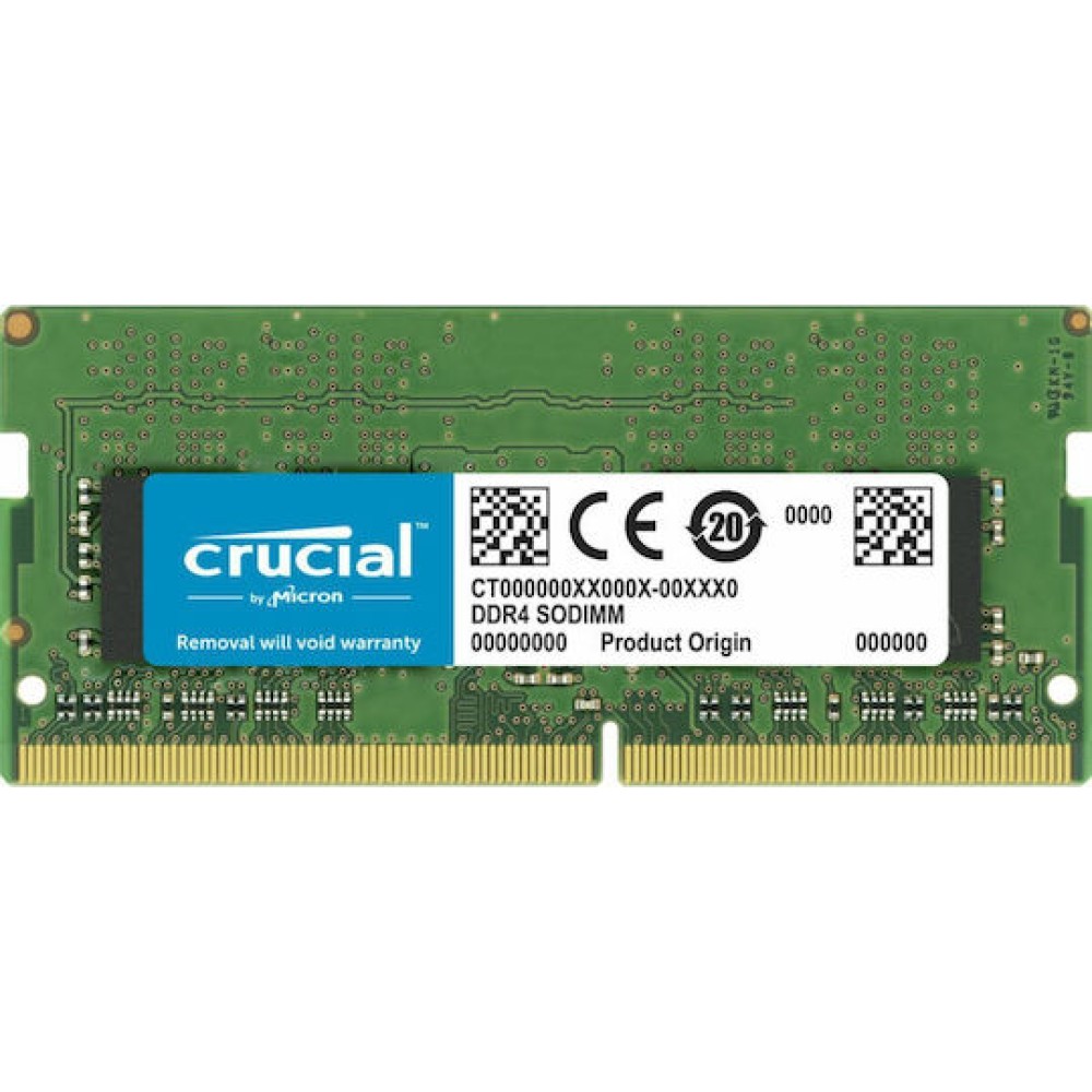 Crucial DDR4 με Module 1x32GB και Ταχύτητα 3200 για Laptop