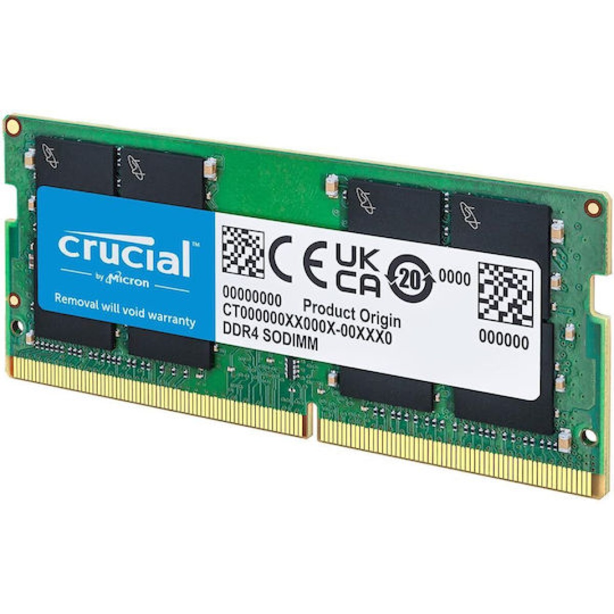 Crucial DDR4 με Module 1x32GB και Ταχύτητα 3200 για Laptop