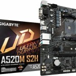 Gigabyte A520M S2H Motherboard Micro ATX με AMD AM4 Socket GA-A520M-S2H