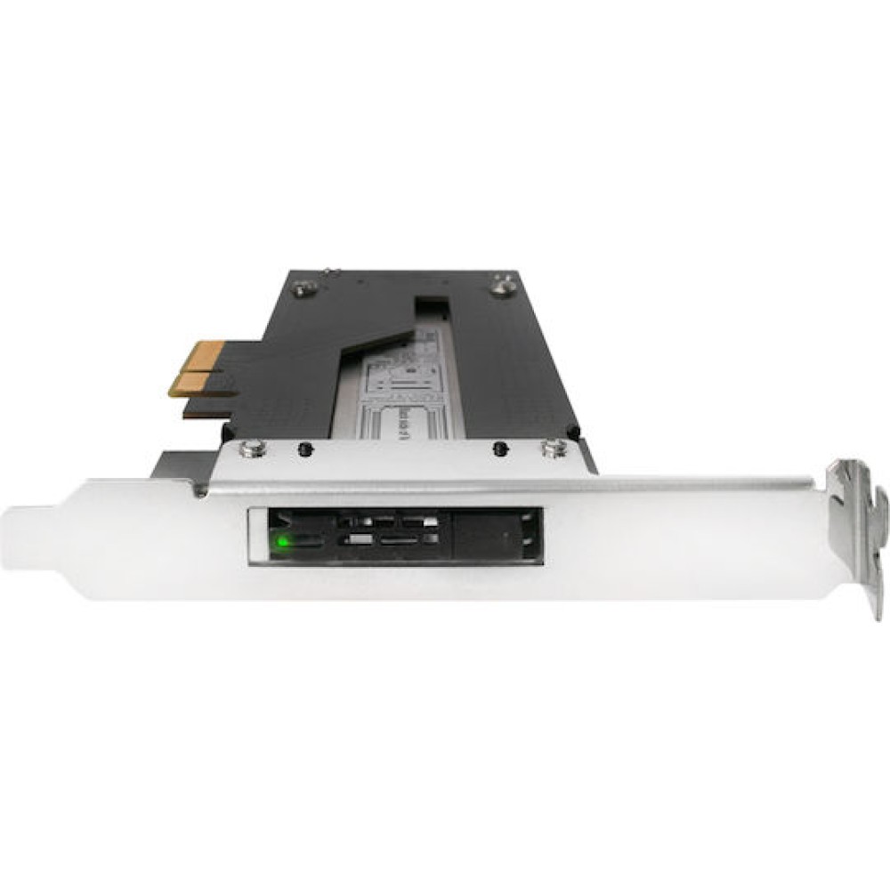 Icy Dock ToughArmor Πλαίσιο Για Σκληρούς Δίσκους M.2 NVMe SSD to PCIe 3.0 x4 Removable Frame Μαύρο (MB840M2P-B)