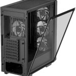 Deepcool CC560 ARGB v2 Gaming Midi Tower Κουτί Υπολογιστή με Πλαϊνό Παράθυρο Μαύρο