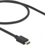 DeLock HDMI 2.1 Cable HDMI male - HDMI male 0.5m Μαύρο