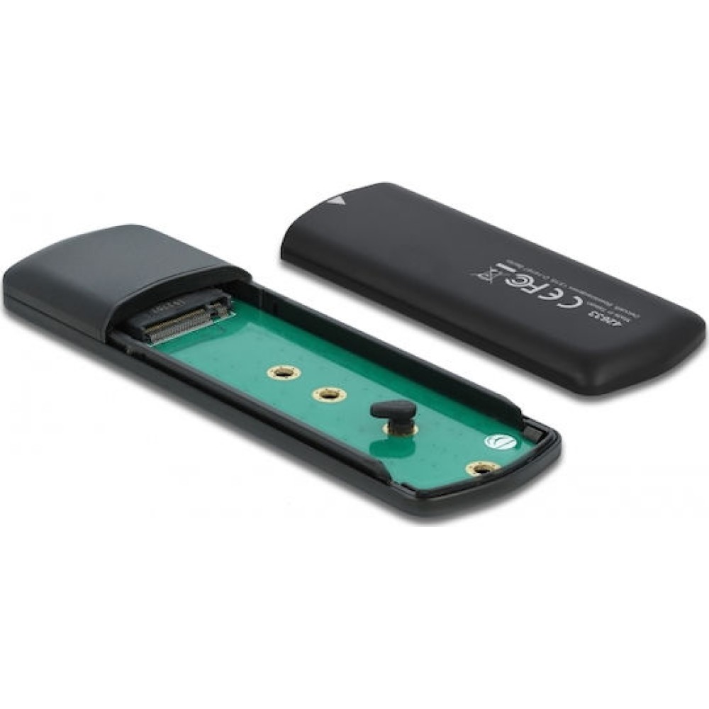 DeLock Θήκη για Σκληρό Δίσκο M.2 PCI Express NVME με σύνδεση USB 3.2