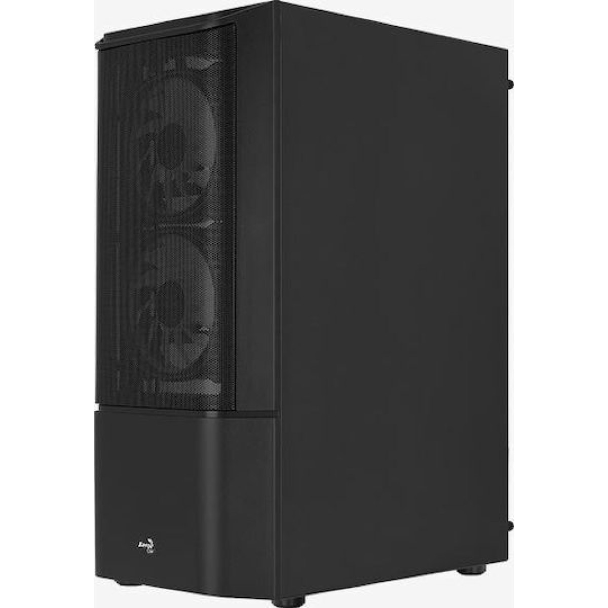 Aerocool Quantum Mesh v3 Gaming Midi Tower Κουτί Υπολογιστή με Πλαϊνό Παράθυρο και RGB Φωτισμό Μαύρο