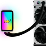 HYTE Thicc Q60 Υδρόψυξη Επεξεργαστή Διπλού Ανεμιστήρα 120mm για Socket AM4/AM5/1700/1200/115x με RGB Φωτισμό