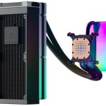 HYTE Thicc Q60 Υδρόψυξη Επεξεργαστή Διπλού Ανεμιστήρα 120mm για Socket AM4/AM5/1700/1200/115x με RGB Φωτισμό