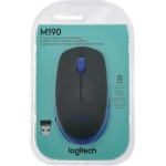 Logitech M190 Ασύρματο Ποντίκι Μπλε