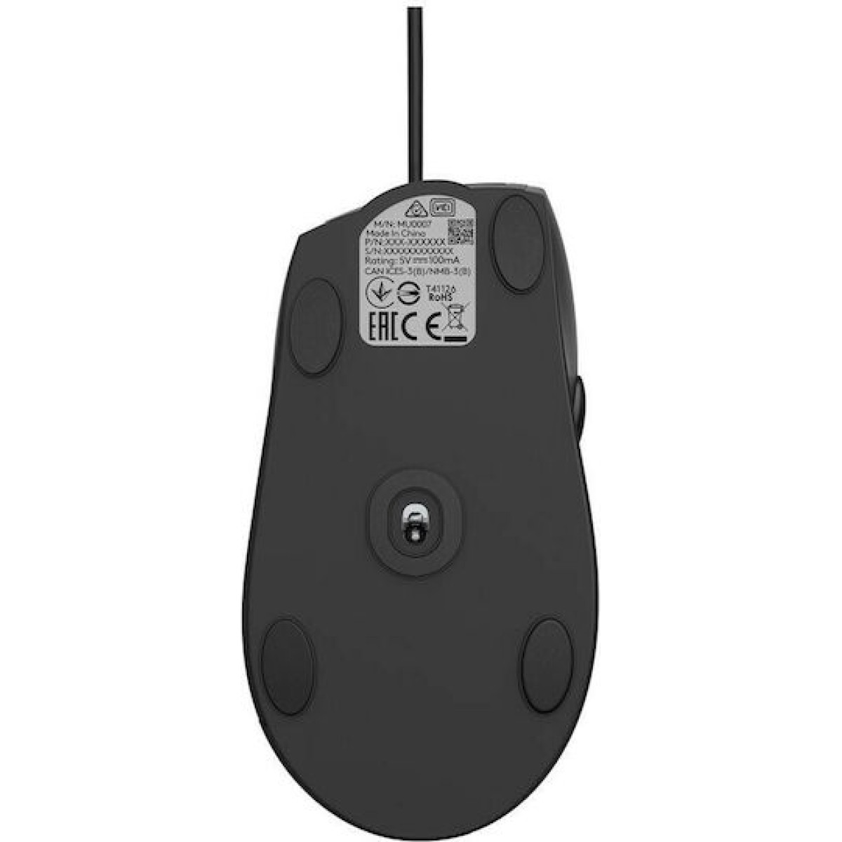 Logitech M500s Ενσύρματο Εργονομικό Ποντίκι Μαύρο