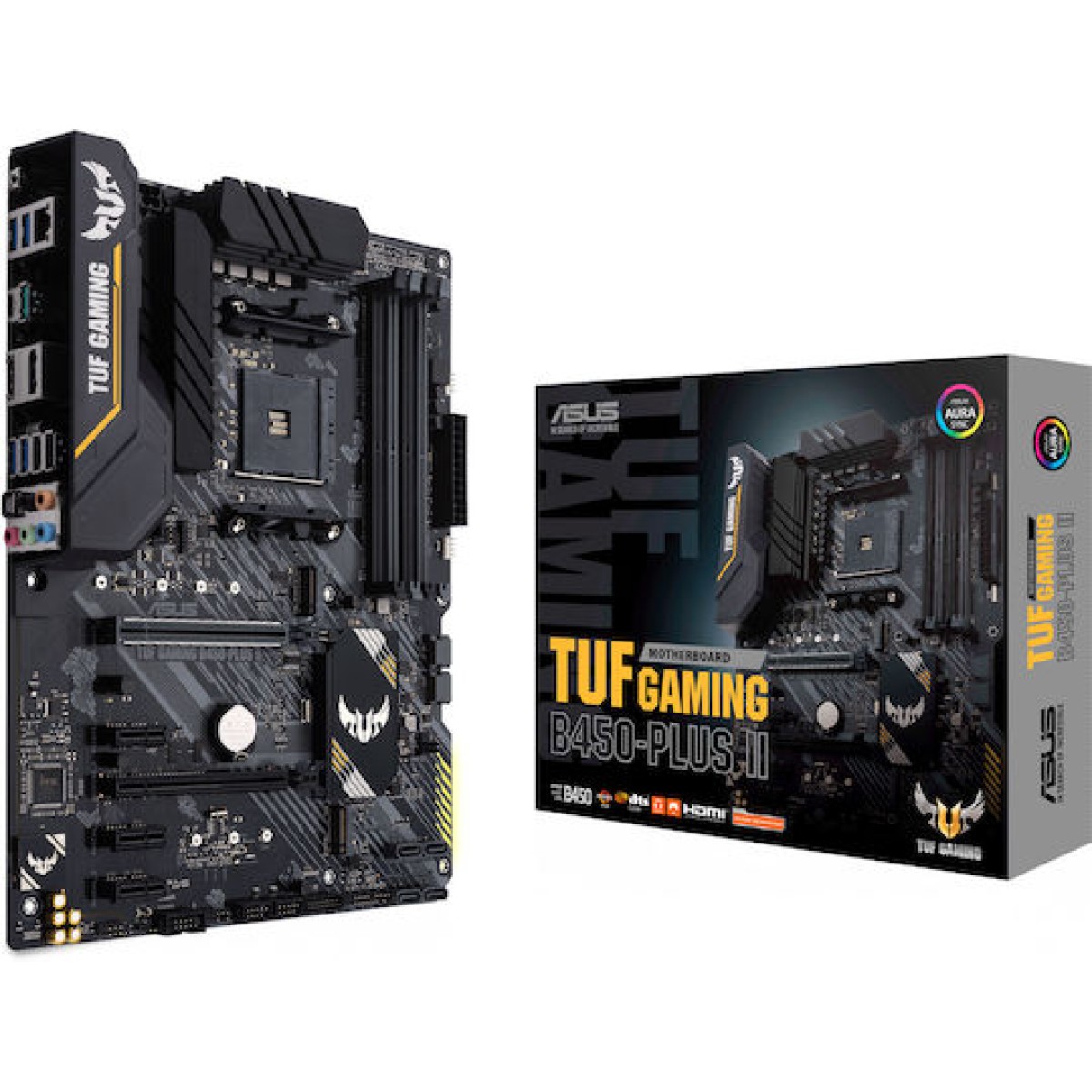 Asus TUF Gaming B450-PLUS II Motherboard ATX με AMD AM4 Socket