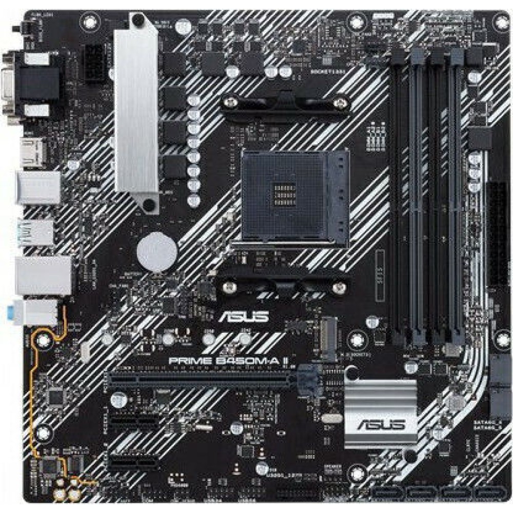 Asus Prime B450M-A II Motherboard Micro ATX με AMD AM4 Socket 90MB15Z0-M0EAY0
