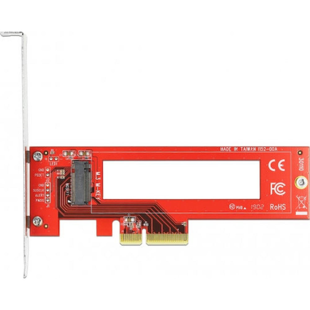 DeLock Κάρτα PCIe σε θύρα M.3
