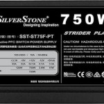 Silverstone Strider Platinum 750W Μαύρο Τροφοδοτικό Υπολογιστή Full Modular 80 Plus Platinum