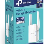 TP-LINK RE605X v1 Mesh WiFi Extender Dual Band (2.4 & 5GHz) 1750Mbps