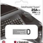 Kingston Datatraveler Kyson 256GB USB 3.2 Stick Μαύρο