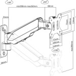 Digitus Βάση Γραφείου Οθόνης έως 32