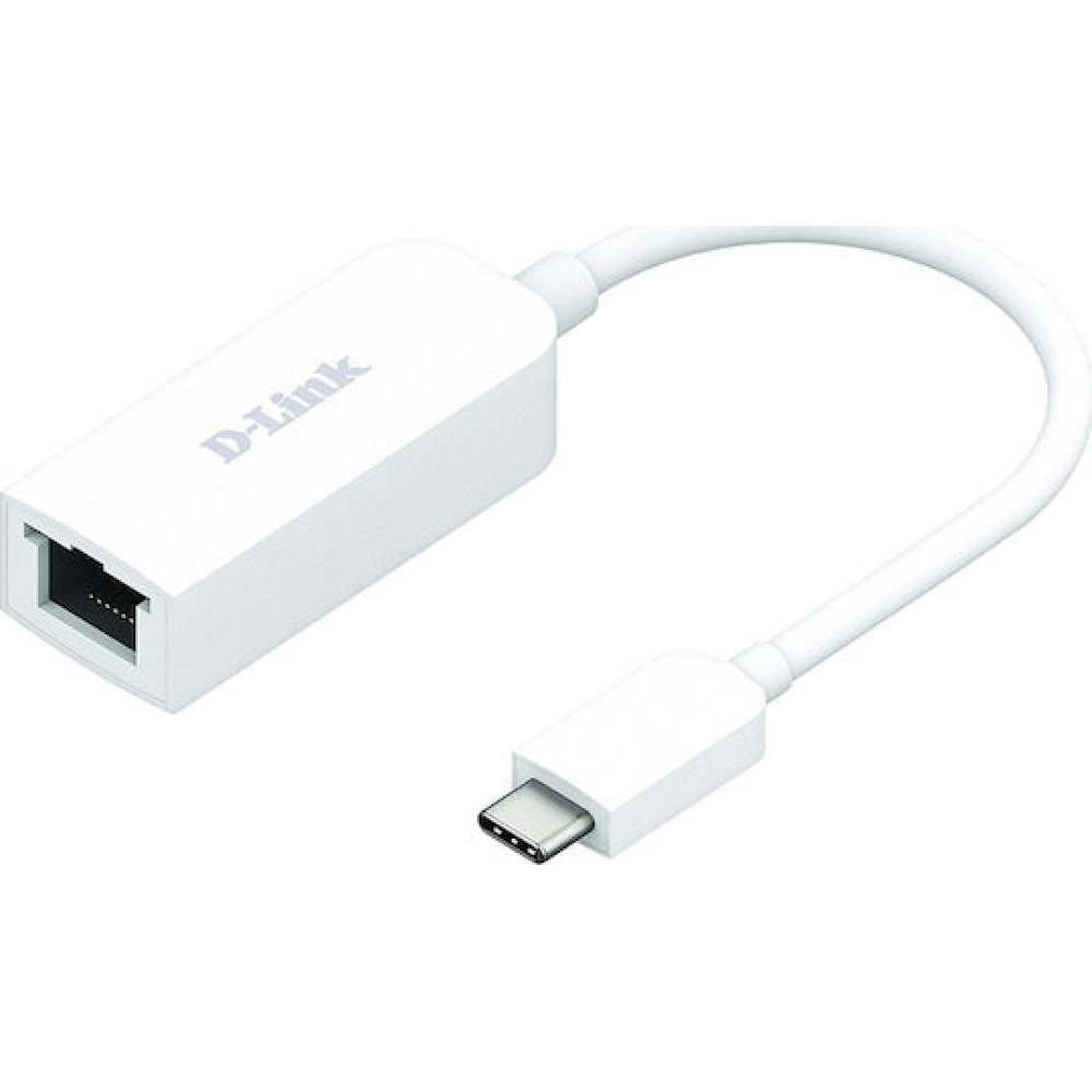 D-Link DUB-E250 USB-C Αντάπτορας Δικτύου για Ενσύρματη σύνδεση Ethernet