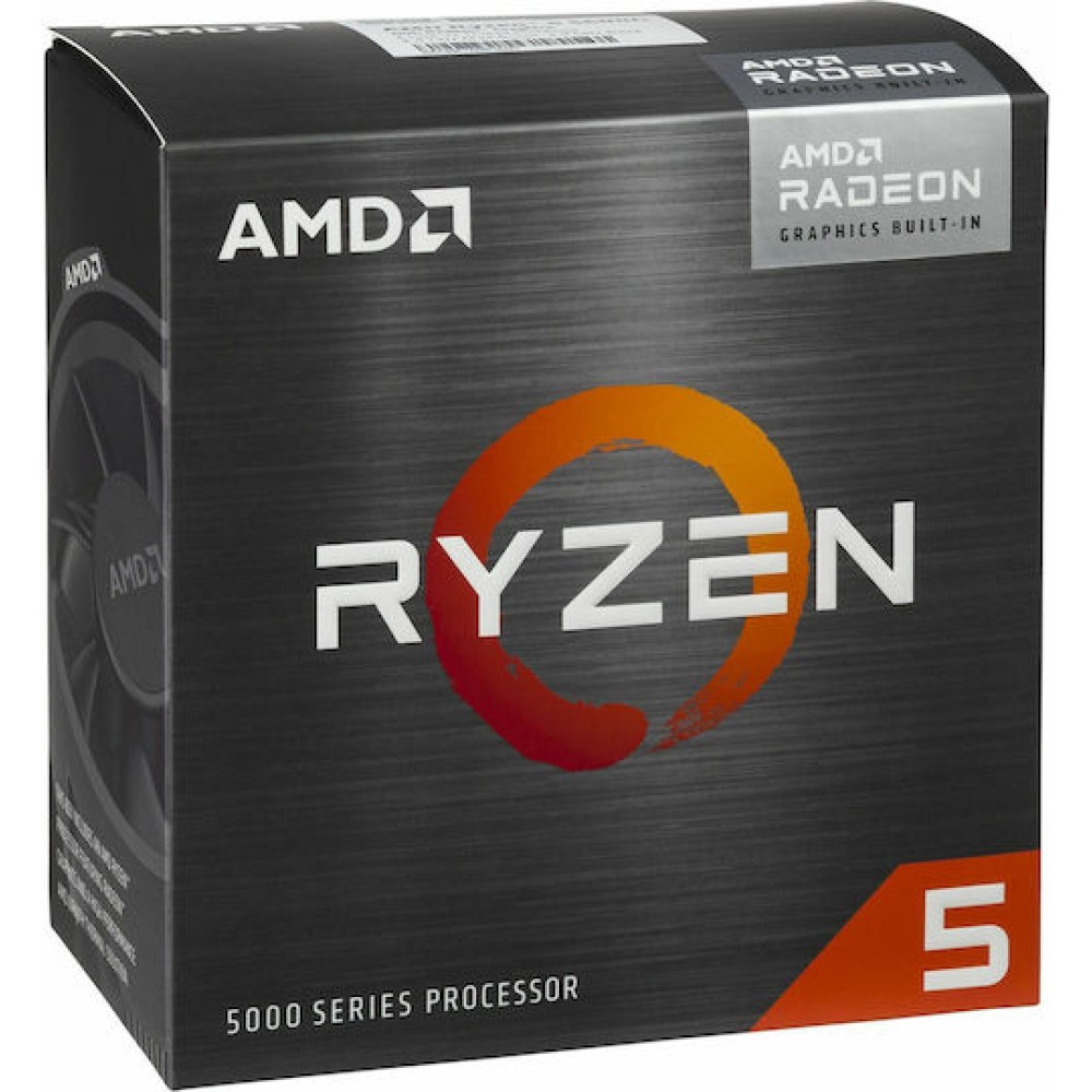 AMD Ryzen 5 5600GT 3.6GHz Επεξεργαστής 6 Πυρήνων για Socket AM4 σε Κουτί με Ψύκτρα