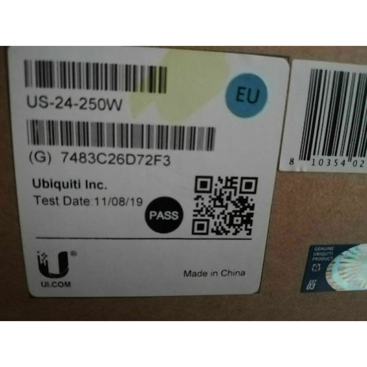 Ubiquiti UniFi USW 24 PoE Managed L2 PoE+ Switch με 24 Θύρες Gigabit (1Gbps) Ethernet και 2 SFP Θύρες