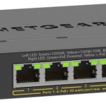 NetGear GS305EP Managed L2 PoE+ Switch με 4 Θύρες Gigabit (1Gbps) Ethernet