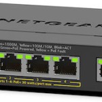 NetGear GS305EPP Unmanaged L2 PoE+ Switch με 5 Θύρες Gigabit (1Gbps) Ethernet