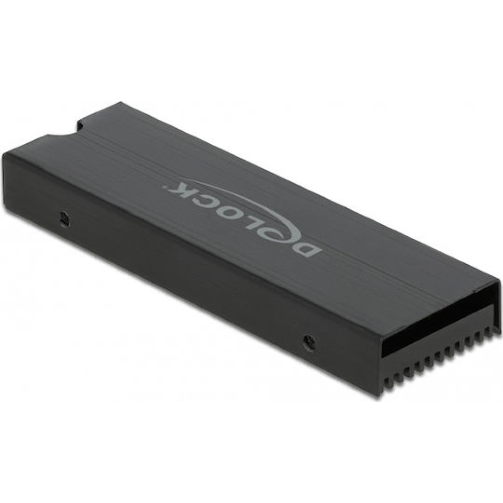 DeLock Heat Sink for M.2 SSD 2280 Μαύρο