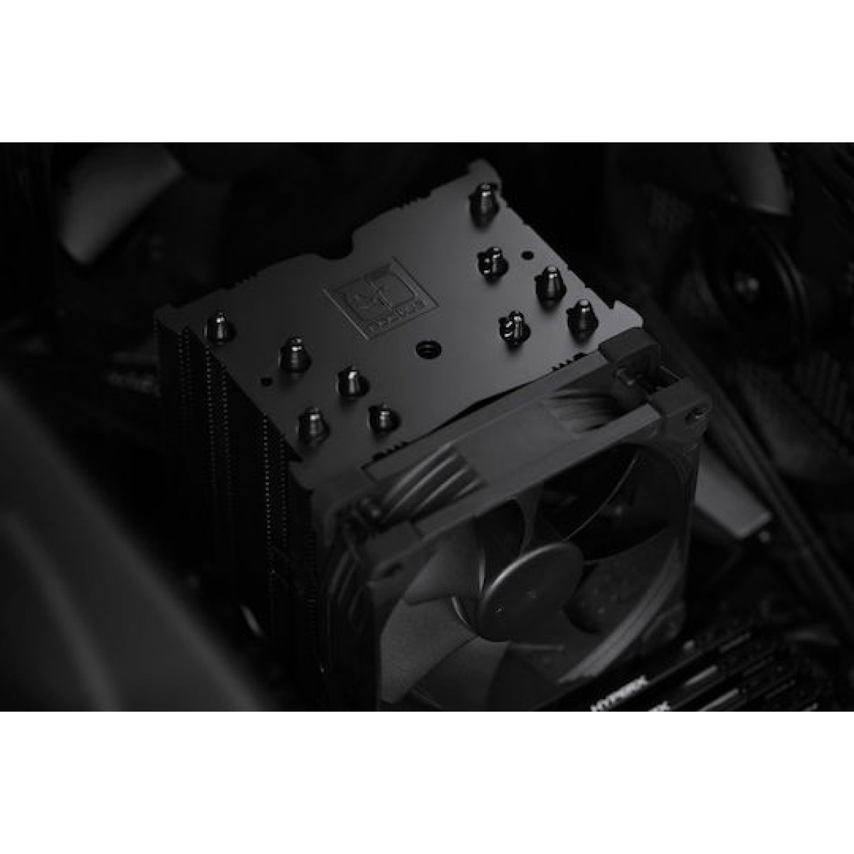 Noctua NH-U9S chromax.black Ψύκτρα Επεξεργαστή για Socket AM4/AM5/1200/115x