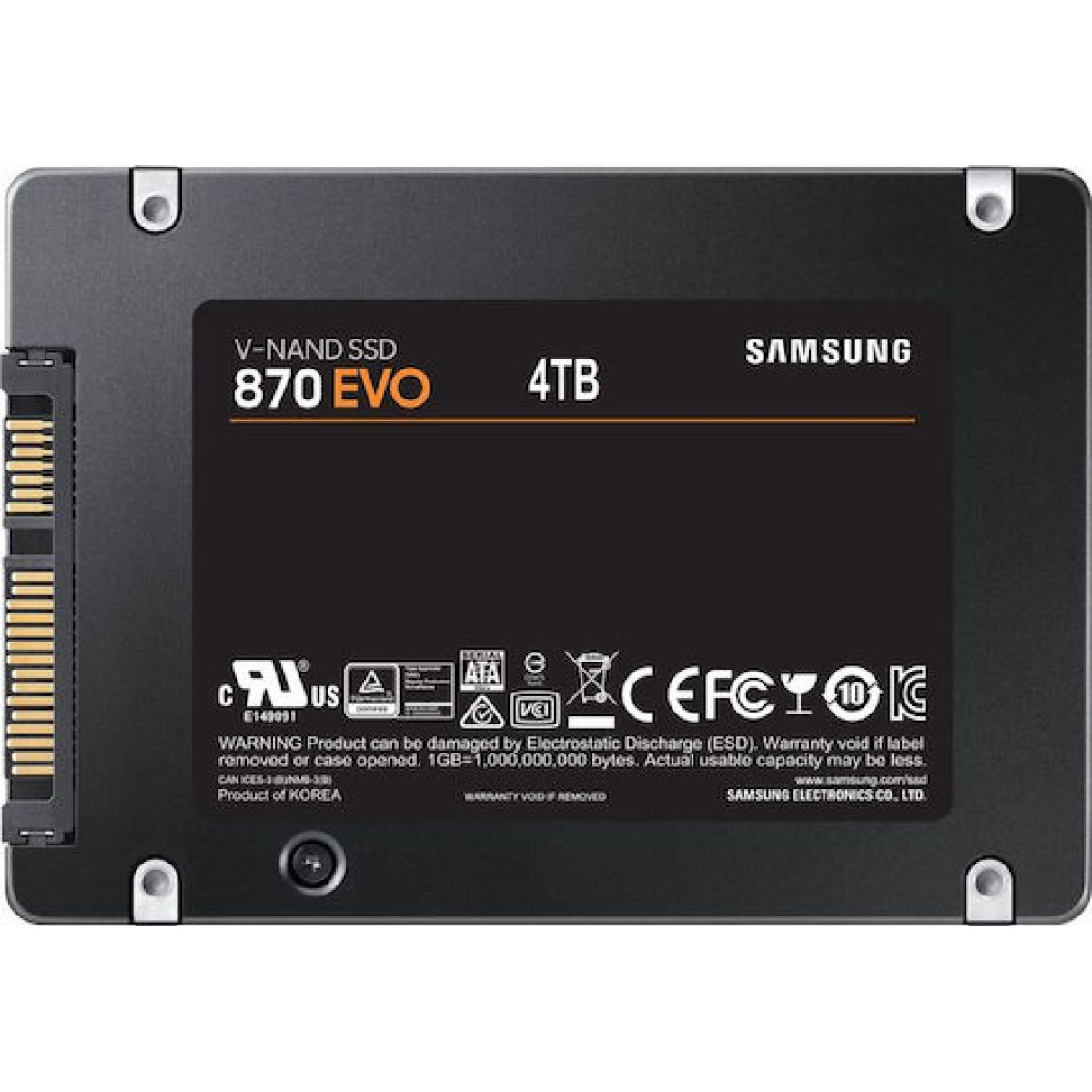 Samsung 870 Evo SSD 4TB 2.5\'\' SATA III