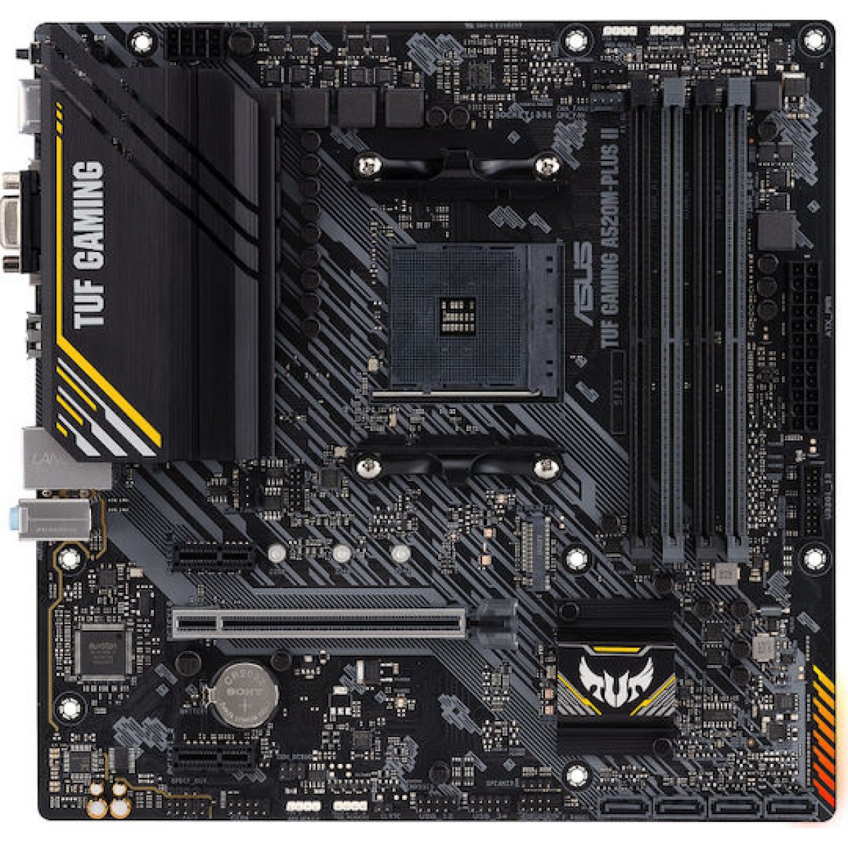 Asus TUF Gaming A520M-Plus II Motherboard Micro ATX με AMD AM4 Socket 90MB17G0-M0EAY0