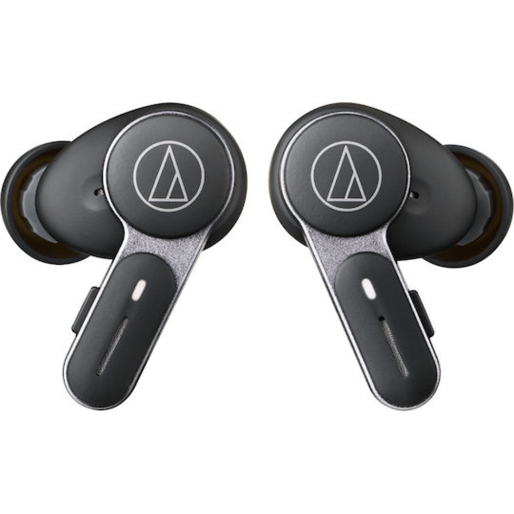 Audio Technica ATH-TWX7 In-ear Bluetooth Handsfree Ακουστικά με Αντοχή στον Ιδρώτα και Θήκη Φόρτισης Μαύρα