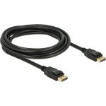Kabel DisplayPort 1.2 Stecker > DisplayPort Stecker 4K (schwarz, 3 Meter)