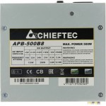 Chieftec Value Series 500W Γκρι Τροφοδοτικό Υπολογιστή Full Wired 80 Plus Standard