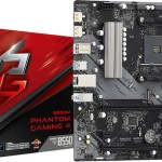 ASRock B550M Phantom Gaming 4 Motherboard Micro ATX με AMD AM4 Socket